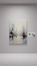 Urban Haze large-scale canvas painting